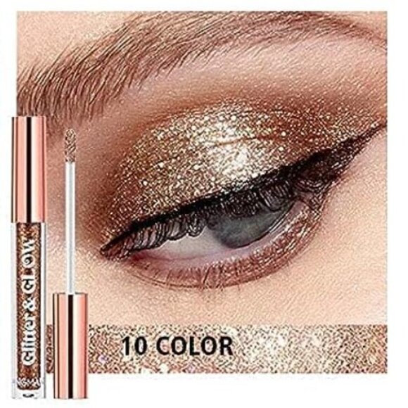 Shimmer Smokey Eyes Liquid Eyeshadow Metallic Matte Color Changing Quick Dry - Picture 13 of 16
